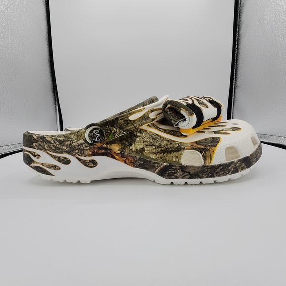 Crocs x Nascar Realtree Classic Clog Mens Sz 12 Jibbitz Drink Holder NEW w/‎ Tag main image 12